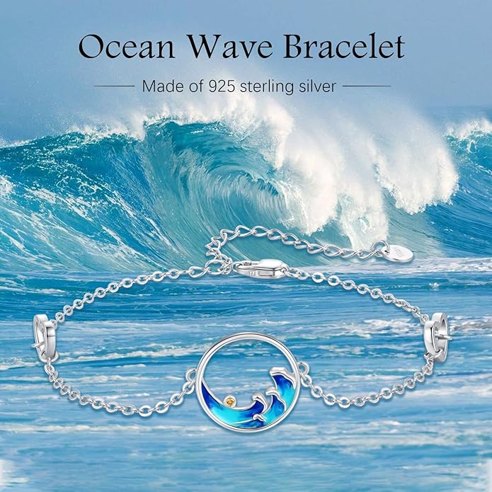 Dragonfly Bracelet 925 Sterling Silver Butterfly Bracelet Adjustable Celtic Moon Bracelet Irish Celtic Jewelry Gifts for Women