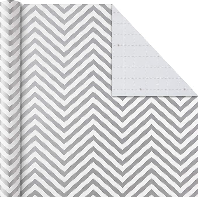 Hallmark All Occasion Wrapping Paper Bundle with Cut Lines on Reverse (Pack of 6; 180 sq. ft. ttl.) Solids, Polka Dots & Stripes for Birthdays, Easter, Mothers Day, Weddings, Baby Showers (5JXW1746)
