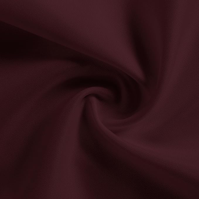 Utopia Home [24 Pack, Burgundy] Cloth Napkins 17x17 Inches, 100% Polyester Dinner Napkins with Hemmed Edges, Washable Napkins Ideal for Parties, Weddings and Dinners