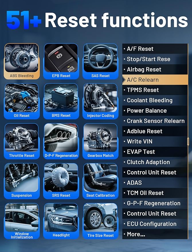 XTOOL IP919 PRO Scan Tool, ECU Programming Car OBD2 Scanner with Topology Mapping, Upgrade of D9S PRO, 51+ Resets, ECU Coding, FCA/CAN FD/DoIP, Automotive Bidirectional Scan Tool with 3-Year Updates