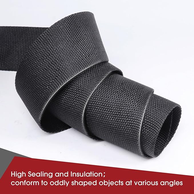 Heat Shrink Wire Loom 2:1 Shrinkable Braided Cable Sleeve 2 Inch ID-18ft Abrasion Protection Flexibility Fabric Wiring Harness Cover Sheath
