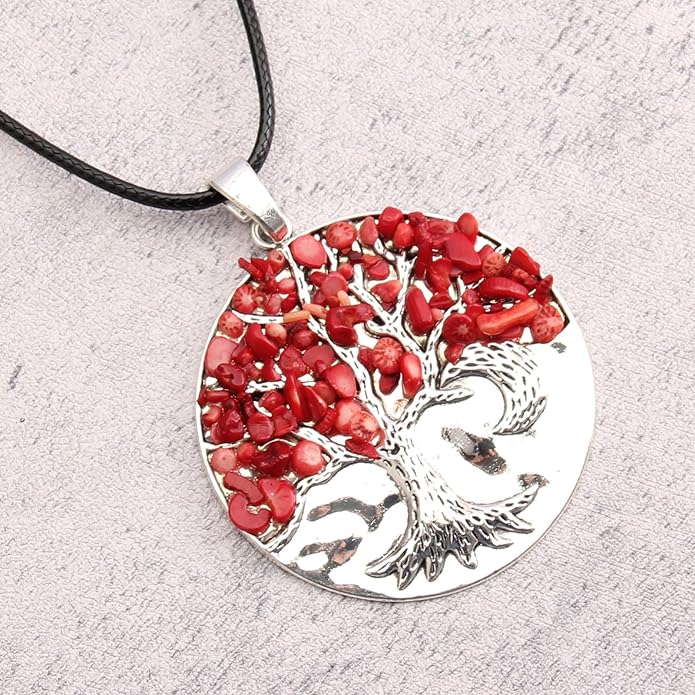 GelConnie Boho Necklaces for Women Vintage Silver Circles Long Pendant Necklace Cowgirl Sweater Necklace Adjustable Leather Choker Necklace for Women