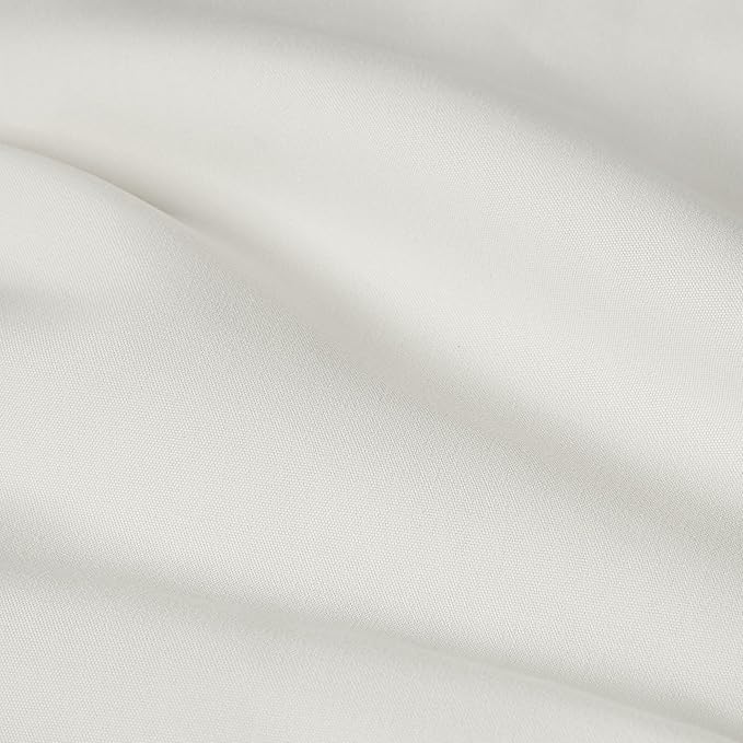 Amazon Basics Reusable Stain and Wrinkle Resistant Cloth Napkins, 12 Pack, 17 x 17 inches, White