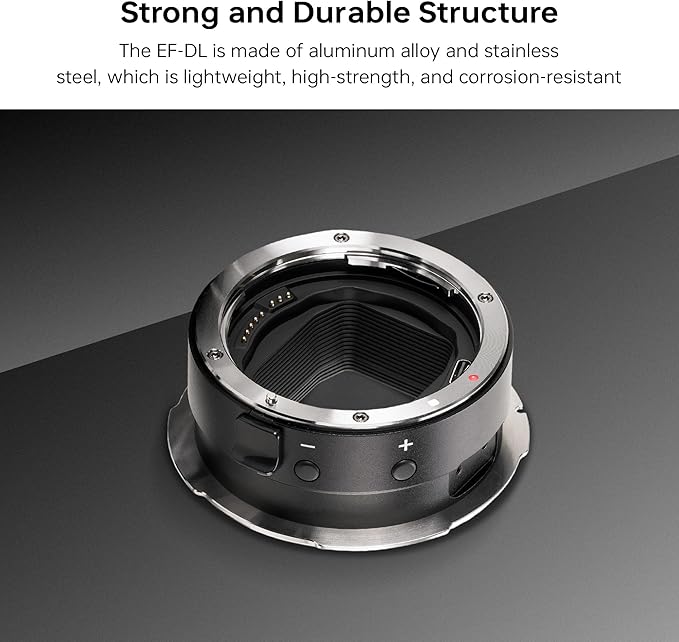 VILTROX EF-DL Lens Mount Adapter Auto Focus EF/EF-S Lens to DJI Ronin 4D Camera Lens Adapter Converter with USB Type-C Upgrade Compatible with Canon EF/EF-S Lens to DJI Ronin 4D Camera