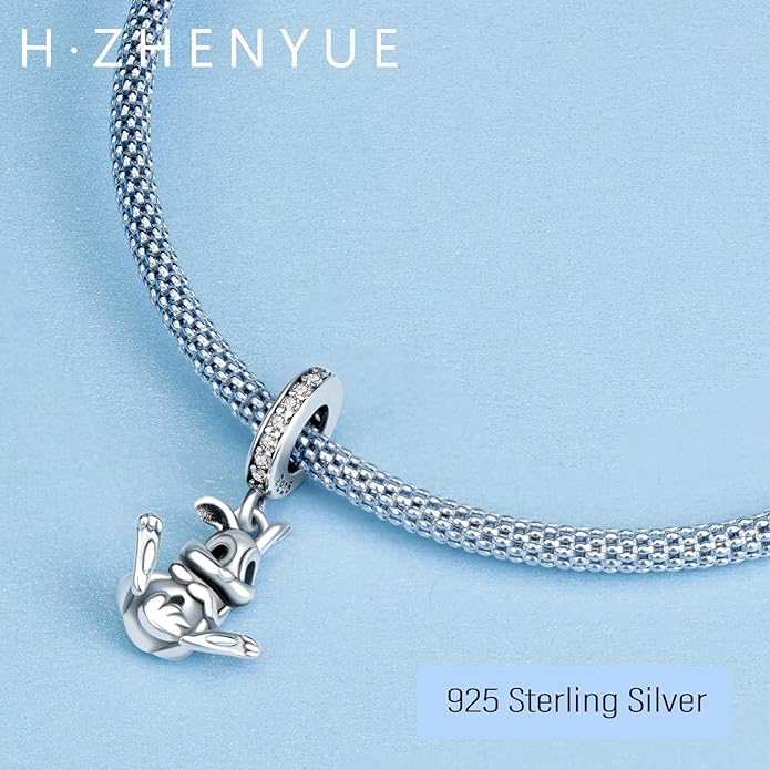 925 Sterling Silver Charms Magic Movie Character Dangle Beads for Bracelets and Necklaces Jewelry for Women