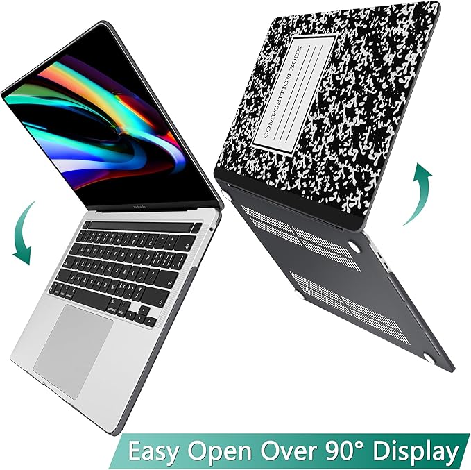 May Chen for MacBook Pro 13 Case 2022 2021 2020 Release Models: M2 M1 A2338 A2289 A2251, Plastic Hard Shell Case with Keyboard Cover for MacBook Pro 13 inch with Touch Bar fits Touch ID, Book