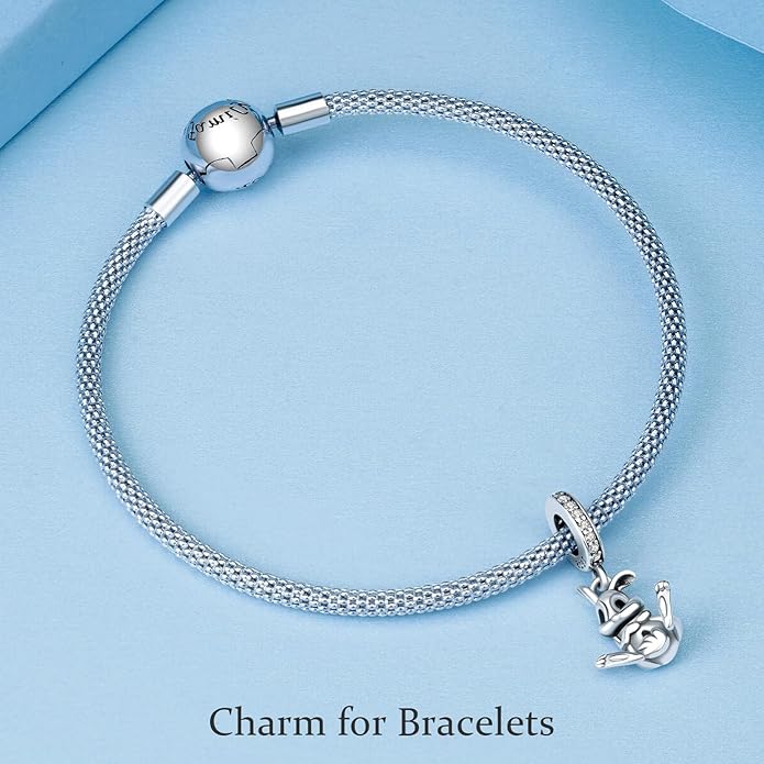 925 Sterling Silver Charms Magic Movie Character Dangle Beads for Bracelets and Necklaces Jewelry for Women
