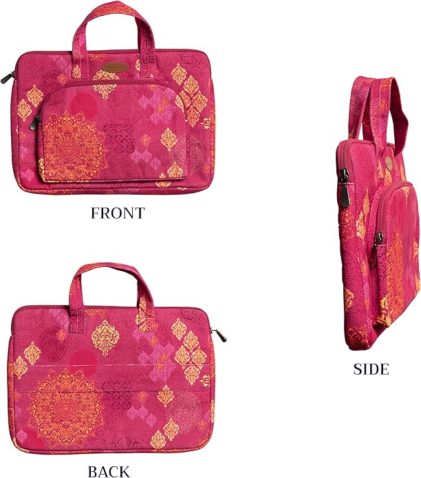 Maison d'Hermine Laptop bag with front pocket Stain and water repellent Cotton canvas