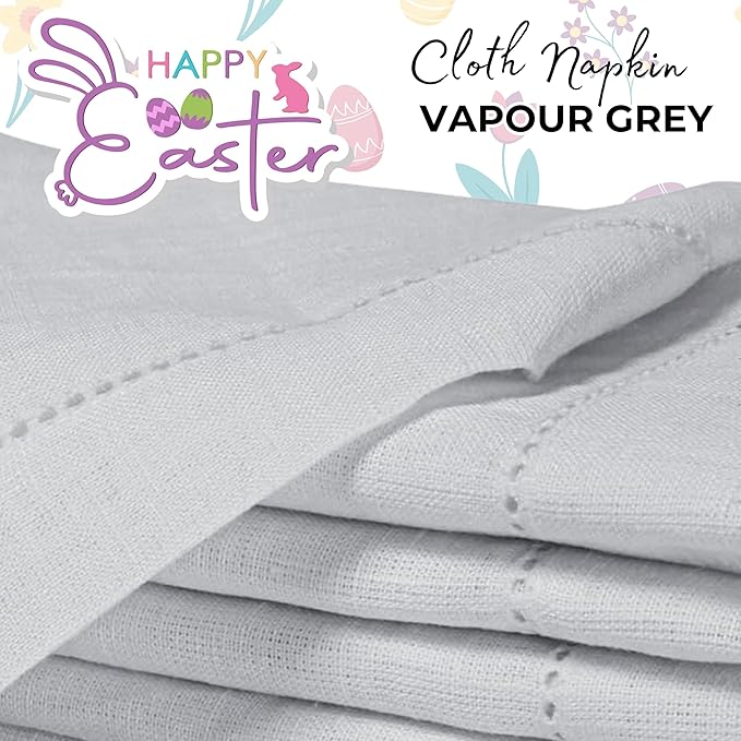 Homidate Cloth Dinner Napkins – Machine Washable Reusable Fabric Napkins for Weddings, Parties & Table Decorations