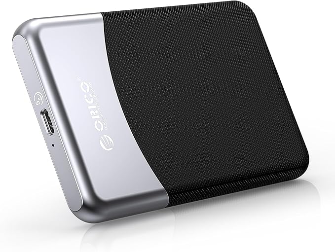 ORICO 4TB External SSD with 2 in 1 USB C Cable, Portable Solid State Drive USB 3.2 Gen 1 Up to 460MB/s, Dust and Drop Resistance, Reliable Storage for USB-C Smartphone, PC, Tablet, Labtop - M25PRO