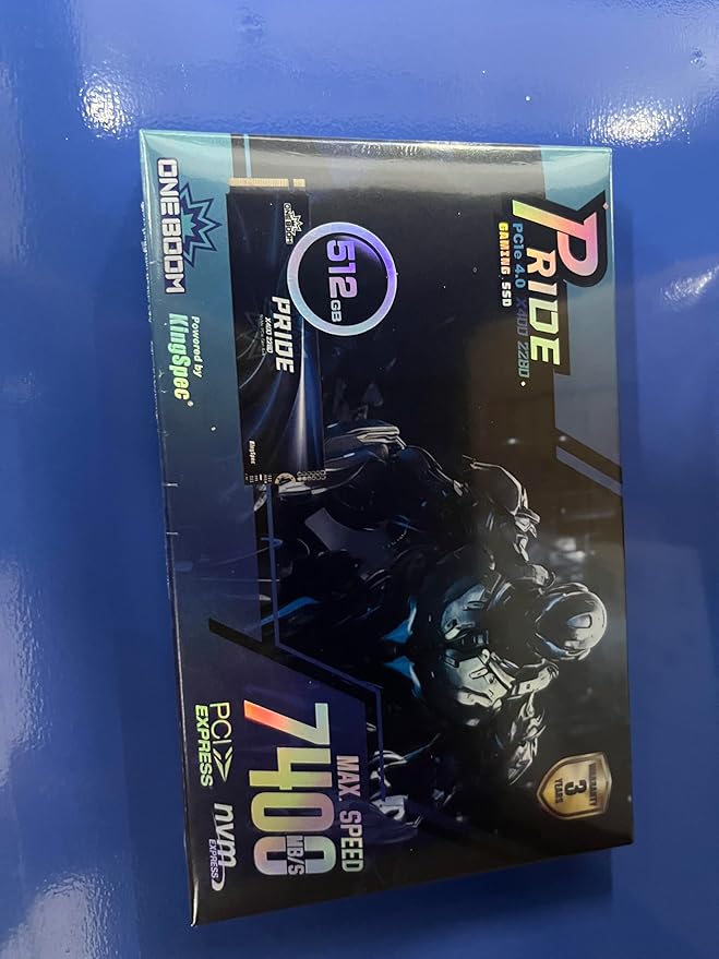 KingSpec OneBoom X400 1TB M.2 SSD Gen4 7300MB/s, TLC 3D NAND Internal NVMe SSD for Gaming & 4K Editing, Compatible with PC / PS5 / Laptop