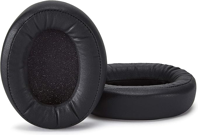 Premium Ear Pads and Headband Compatible with Kingston HyperX Cloud Flight S and Cloud Flight Headphones (Black). Protein Leather | Soft High-Density Foam | Easy Installation