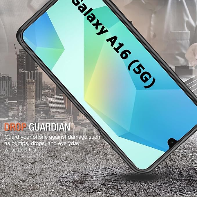 Battery Case for Galaxy A16/A17,Enhanced 10000mAh Portable Protective Wireless Charging Case Support Carplay Compatible with Galaxy A16 A17(6.7 inch) Rechargeable Extended Battery Charger Cover-Black