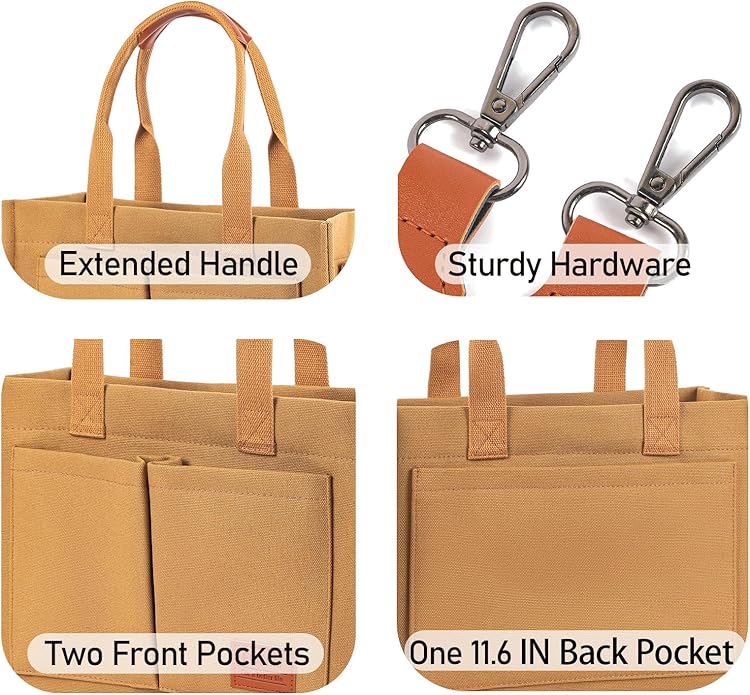 Canvas Tote Bag for Women, Large Laptop Travel Tote Handbag Totes with Crossbody Shoulder Teachers Reusable Grocery Bags