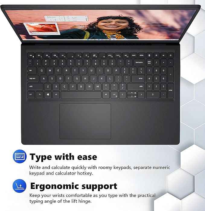 Dell 15.6" Touchscreen Laptop Computer, 16GB RAM, 0.75TB Storage (512GB SSD + 256GB Docking Station), Intel 10-Core i5-1334U (Beat i7-1250U), FHD Display, WiFi 6, Windows 11 Pro S, USB C to RJ45 Cable