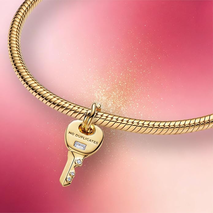 Gold Heart Family Charms Bead for Bracelets and Necklaces Jewelry Charm for Women Valentine Mother's Day