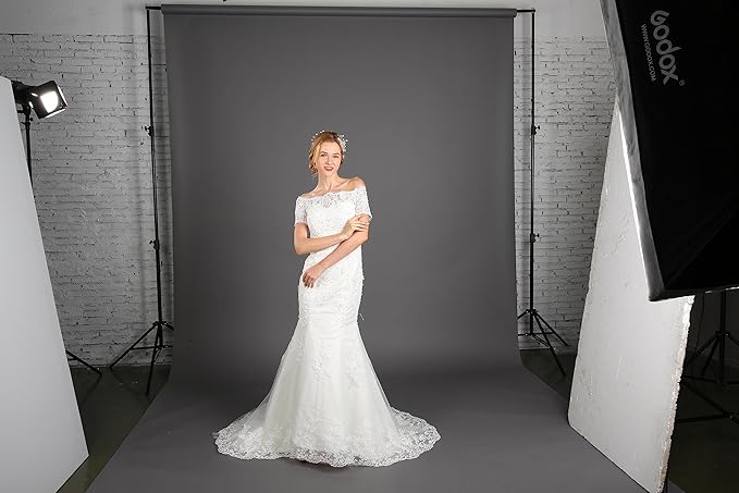 Seamless Photo Photography Backdrop Paper, Photo Background Paper Roll (Thunder Grey, 81”x16')
