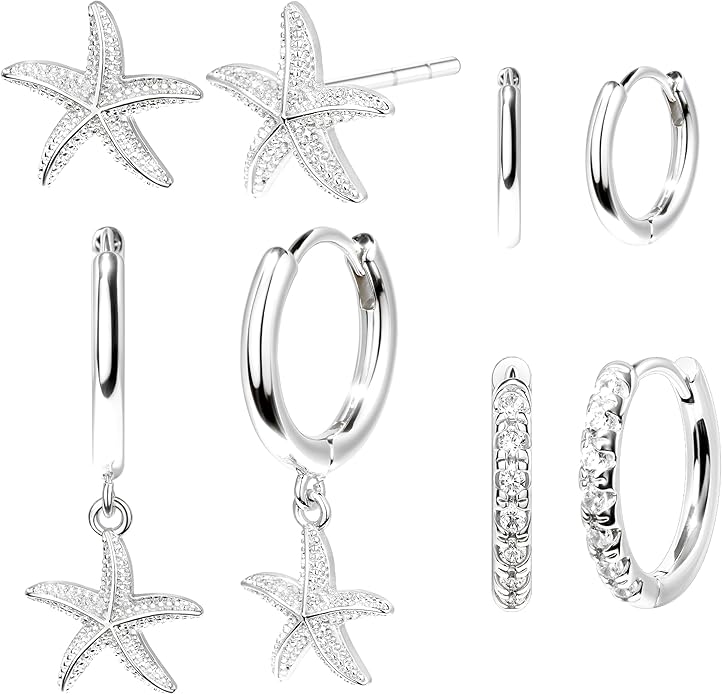 Small Gold Huggie Hoop Earrings Set for Women Men Hypoallergenic 14K Plated Stack Cartilage Earrings, Multiple Piercing Lightweight Mini Thin Cute Dainty Trendy Jewelry Set Christmas Gifts for Women