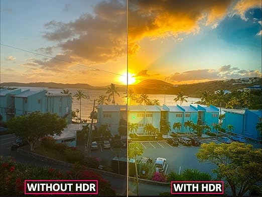 White HDR HDMI 2.1 Certified Cable Supports 10K 8K @60Hz and 4K @120Hz Compatible with Dolby Vision and All TVs, BluRay, Xbox Series X, PS5 (15 Feet)