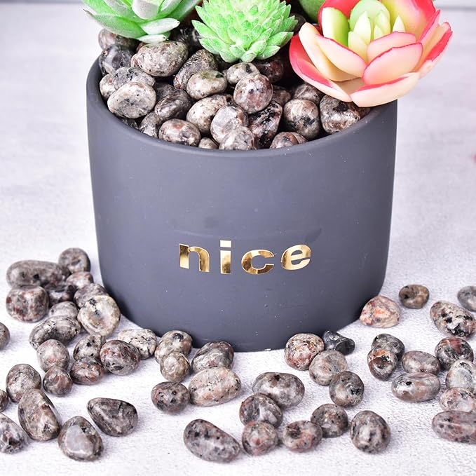 Polished Yooperlite Crystal Chips Set, 0.4", 128 Pcs - Handpicked Tumbled Stones and Crystals Bulk for Healing, Reiki, Meditation, Witchcraft and Home Decor