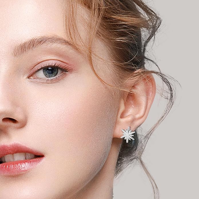 6 Pairs Gold Hoop Earrings Set for Women, 14K Gold Plated Small Huggie Hoops Earrings Hypoallergenic, Lightweight Tiny Cartilage Piercings Earrings Jewelry for Women Gifts.