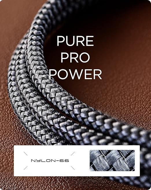 AINOPE USB C Cable [2-Pack, 6.6ft] 3.1A Type C Charger Fast Charging, Right Angle USB to USB C Cable for iPhone 17 Carplay Cable, Galaxy S10+ S10 S9, Note 10 9, LG V30, Moto, iPhone 16 15 Charger Cord