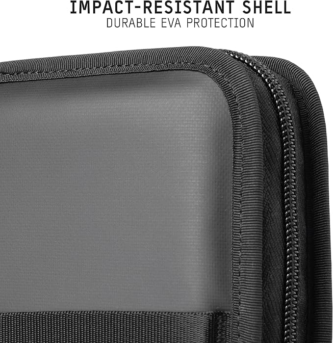 WANDRD Lens Filter Case - Store 4 Filters in Your Camera Backpack or Camera Case, Protect Photography Accessories from Scratches, Dust & Impact (Black)