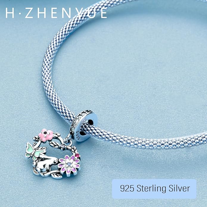 925 Sterling Silver Charms Magic Movie Character Dangle Beads for Bracelets and Necklaces Jewelry for Women