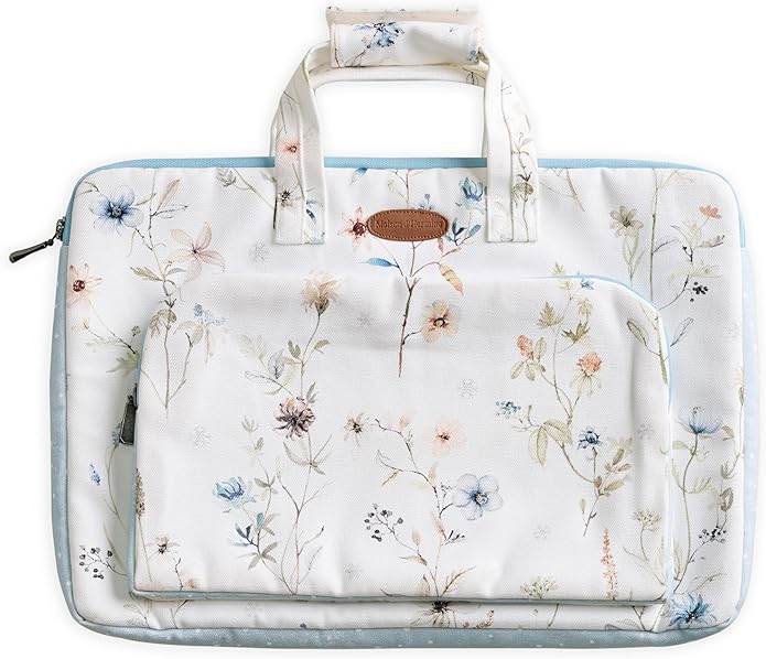 Maison d'Hermine Laptop bag with front pocket Stain and water repellent Cotton canvas