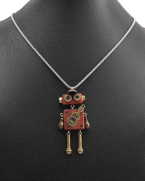 GelConnie Boho Necklaces for Women Vintage Silver Circles Long Pendant Necklace Cowgirl Sweater Necklace Adjustable Leather Choker Necklace for Women
