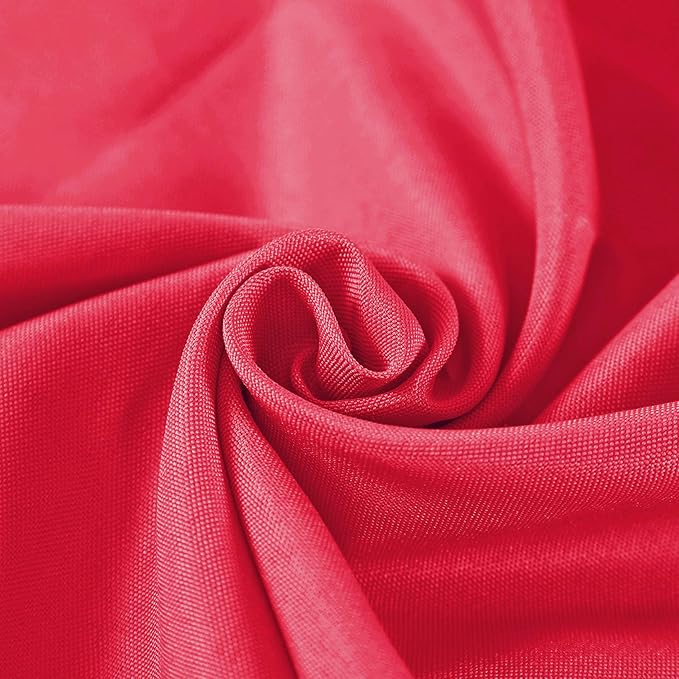 Cloth Napkins 20x20 inch Washable Polyester Dinner Napkins Soft Table Napkins for Wedding Party Dining Banquet(Red,50PCS)