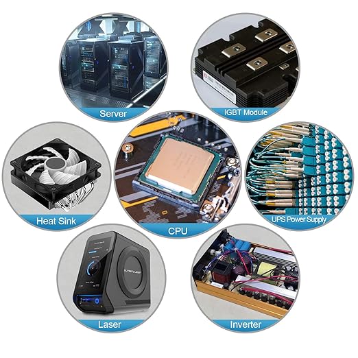 HY-510-25g Thermal Conductivity: >1.93W/m-k CPU Thermal heatsink Paste Silicone Grease Compound Non-Conductive for pc CPU gpu PS4 25Gram