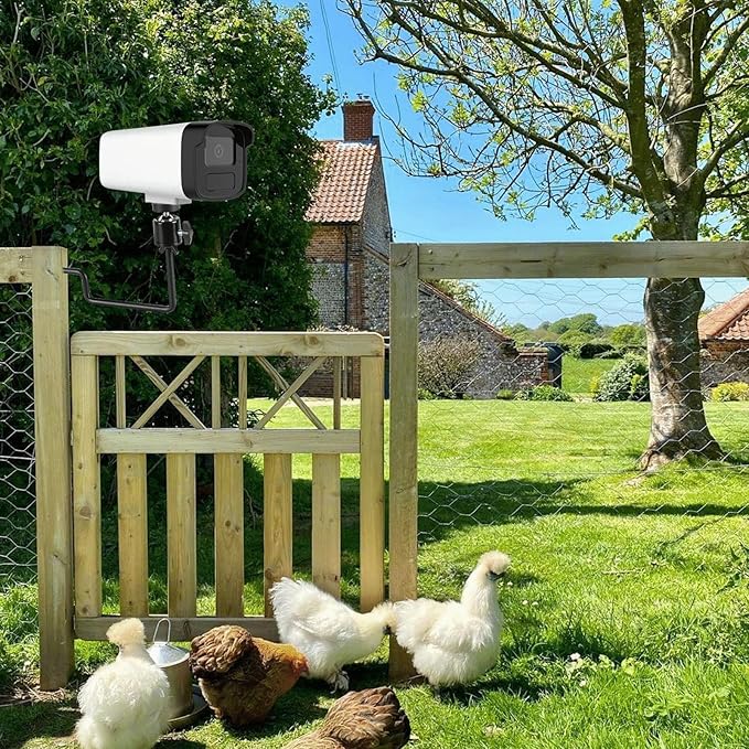 5 Pcs Trail Camera Tree Mount, Trail Camera Holder 360° Cameras Bracket for Game Cam, Hunting Accessories,Metal Security Cam Mount with 1/4 Inch Screw for Solar Panels,etc, Compact Sturdy.