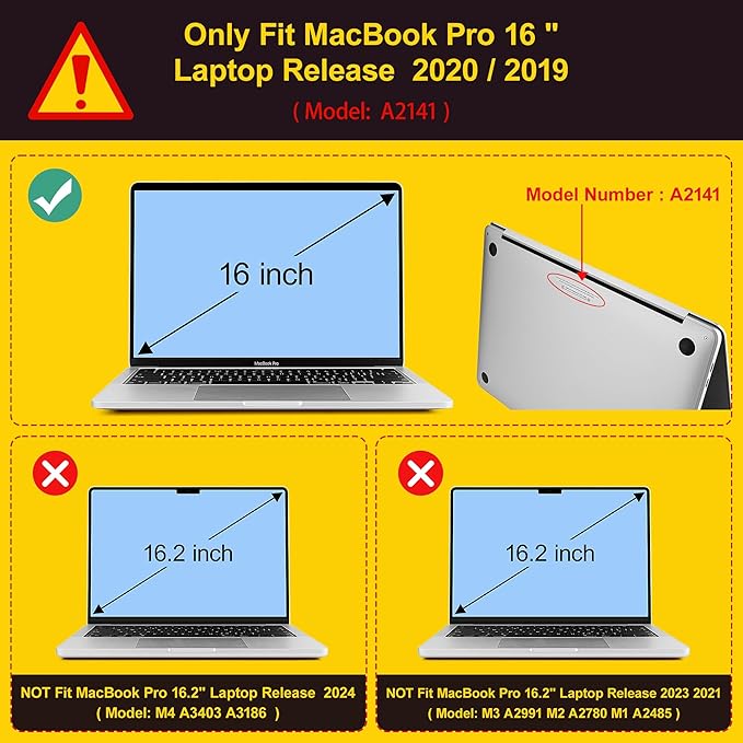 Mektron Case for MacBook Pro 16 Inch A2141 Cover 2019 Release 16" with Liquid Retina Display/Touch ID, Plastic Hard Shell with Keyboard Skin & Screen Protector & Dust Plug, Abstract Floral