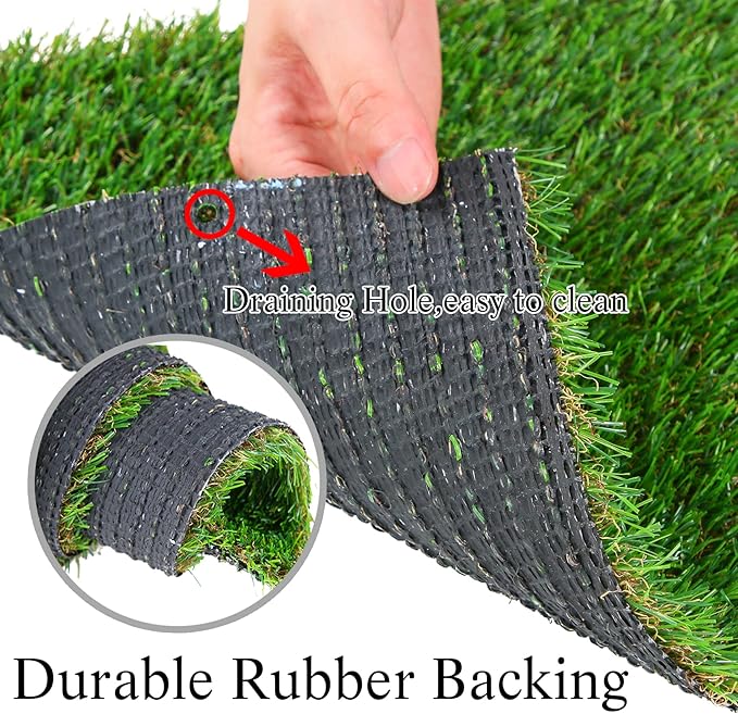 GLOBREEN Artificial Grass Table Runner 36 Inches, Realistic Faux Turf Table Runners for Golf Themed Party Decorations Wedding Birthday Dining Baby Shower