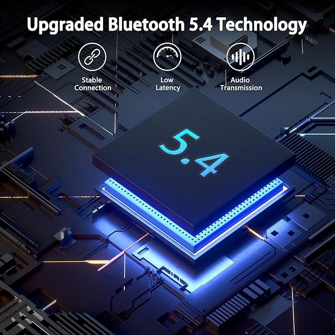 USB-C Bluetooth Adapter for PS5, Bluetooth 5.4 Audio Adapter for PC, Plug and Play, Wireless Audio Transmitter for Bluetooth Headphones & Earbuds to PS4/PS5/Switch Dock/PC/Laptop/TV