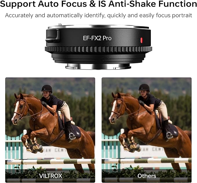 VILTROX EF-FX2 Pro Auto Focus Lens Adapter 0.71x Focal Reducer Speed Booster Adapter Compatible with Canon EF Mount Lens to Fuji X-Mount Camera X-T3 X-T2 X-T20 X-T10 X-T100 X-PRO 2 X-E3 X-A20