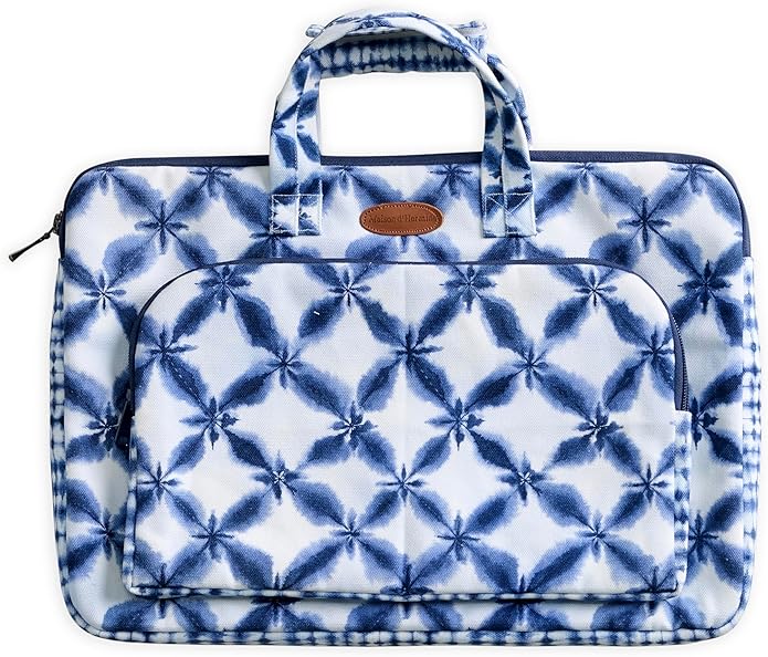 Maison d'Hermine Laptop bag with front pocket Stain and water repellent Cotton canvas