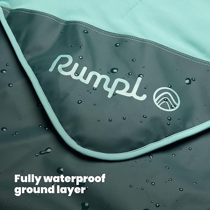 Rumpl Overland Mat – Waterproof, Padded Ground Cover and Blanket, Marionberry