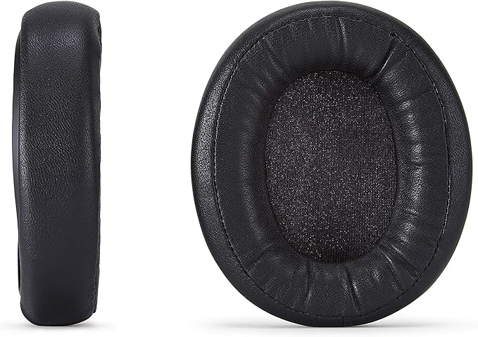 Premium Ear Pads and Headband Compatible with Kingston HyperX Cloud Flight S and Cloud Flight Headphones (Black). Protein Leather | Soft High-Density Foam | Easy Installation