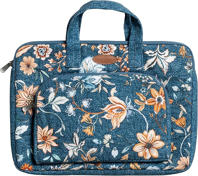 Maison d'Hermine Laptop bag with front pocket Stain and water repellent Cotton canvas