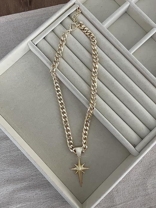 CHESKY Layered Necklaces for Women Trendy, Dainty 14k Gold Plated Pendant Necklace Layering Necklace for Women Non Tarnish Hypoallergenic Sun Gold Necklace Stack Gold Jewelry for Women Gifts